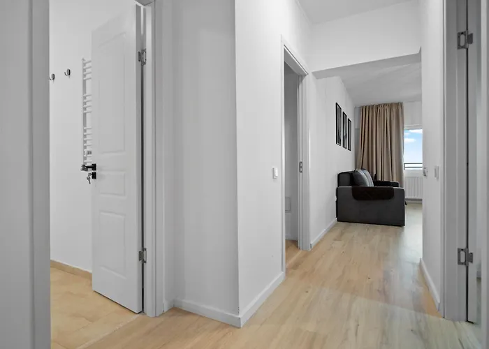 Apartament High-end With Panoramic View, Parking & Pool Bukareszt
