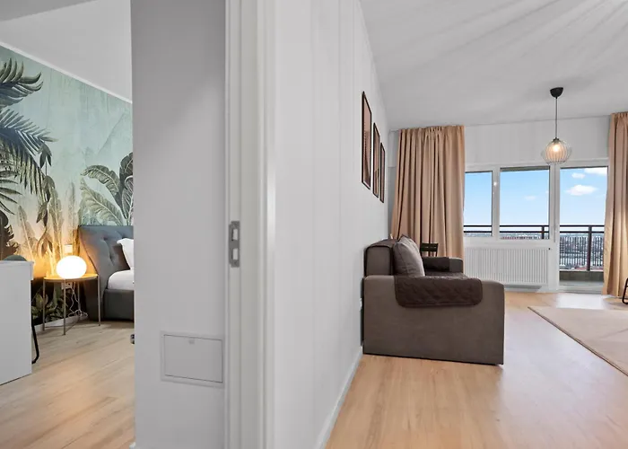 Apartament High-end With Panoramic View, Parking & Pool *