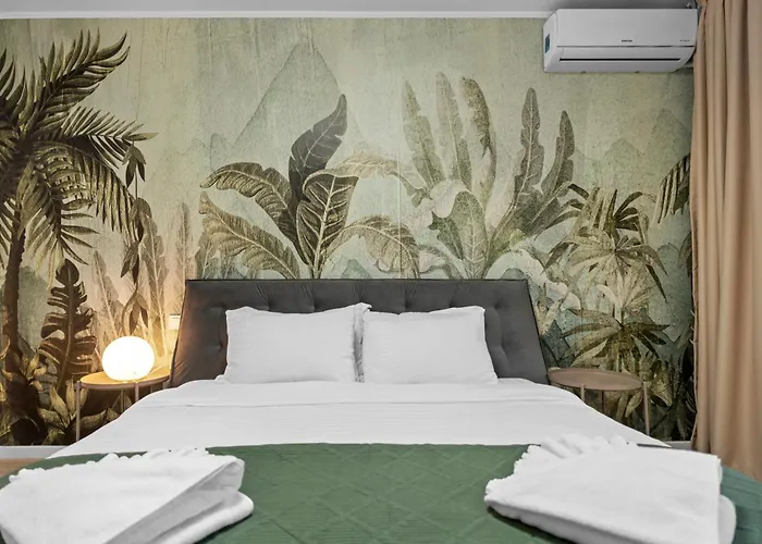 High-end With Panoramic View, Parking & Pool Apartmán